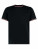K519 Fashion Fit Tipped Tee - K519_Black_White_Red - variant Ls 1000276217