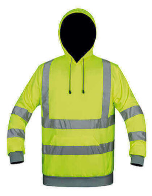 KX421 Pracovná mikina Hi-Vis Cork s kapucňou - Reklamnepredmety