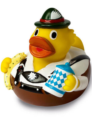 MBW132065 Squeaky Duck Oktoberfest-Duck - Reklamnepredmety