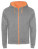 RY1105 Fuji Sweat-Jacket - RY1105_Heather-Grey-58_Fluor-Orange-223 - variant Ls 1000281995