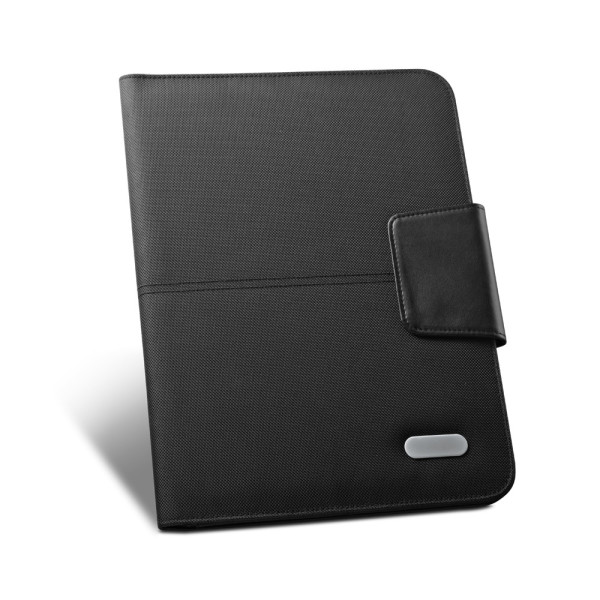 A4 folder. Imitation leather and 1680D.