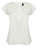 W597 Ladies` Pleat Front Short Sleeve Blouse - W597_White - variant Ls 1000277429