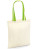 WM101C Bag for Life - Contrast Handles - WM101C_Natural_Lime-Green - variant Ls 1000252499