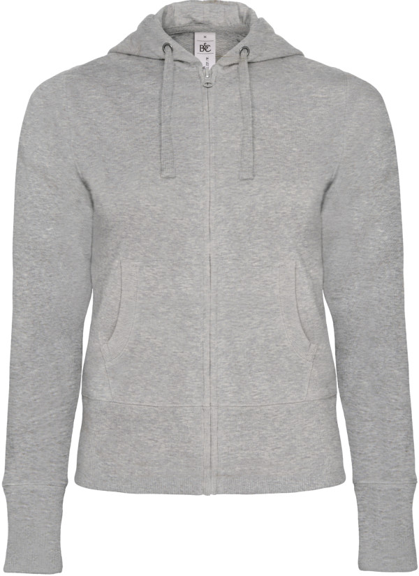 B&C | Mikina s kapucňou na zips Hooded Full Zip / dámska