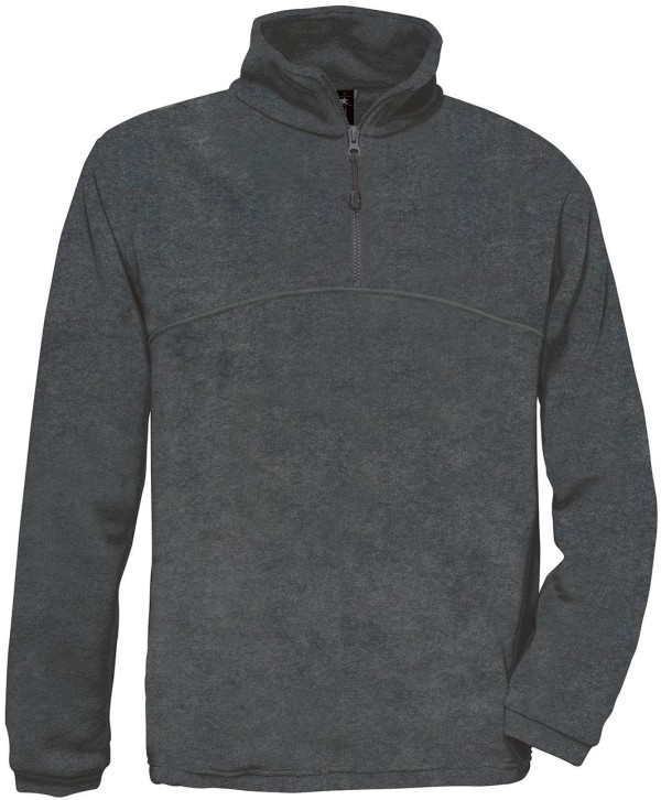 B&C | Mikina fleece s 1/4 zipsom Highlander + / pánska