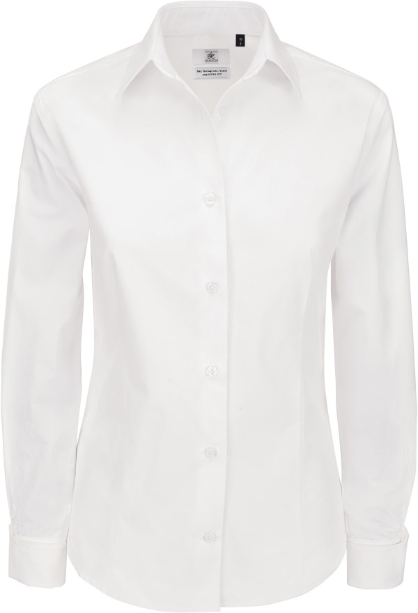 B&C | Popelínová košeľa s dlhým rukávom Heritage LSL / dámska