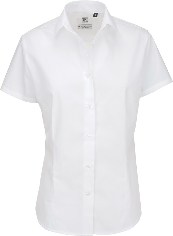 B&C | Popelínová košeľa s krátkym rukávom Heritage SSL / dámska
