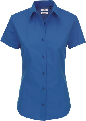 B&C | Popelínová košeľa s krátkym rukávom Heritage SSL / dámska - Reklamnepredmety