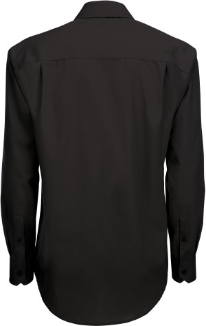B&C | Popelínová košeľa s dlhým rukávom Smart LSL / pánska - Reklamnepredmety