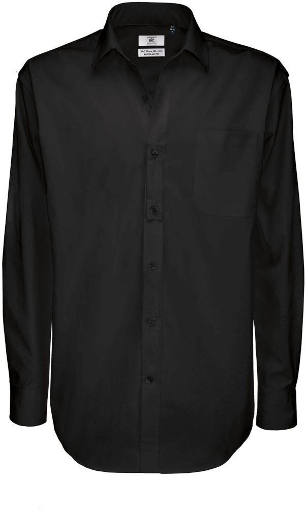 B&C | Keprová košeľa s dlhým rukávom Sharp LSL / pánska