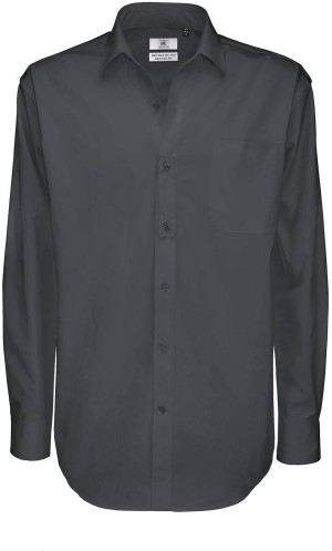 B&C | Keprová košeľa s dlhým rukávom Sharp LSL / pánska - Reklamnepredmety