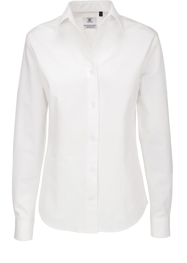 B&C | Keprová košeľa s dlhým rukávom Sharp LSL / dámska