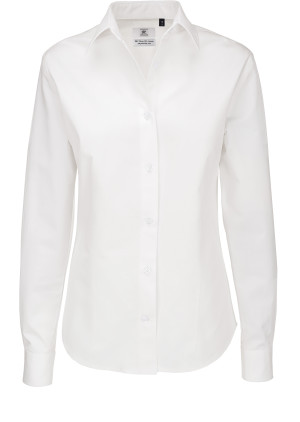 B&C | Keprová košeľa s dlhým rukávom Sharp LSL / dámska - Reklamnepredmety