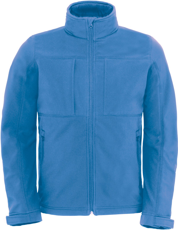 B&C | Pánska softshellová 3-vrstvová bunda s kapucňou Hooded Softshell / pánska