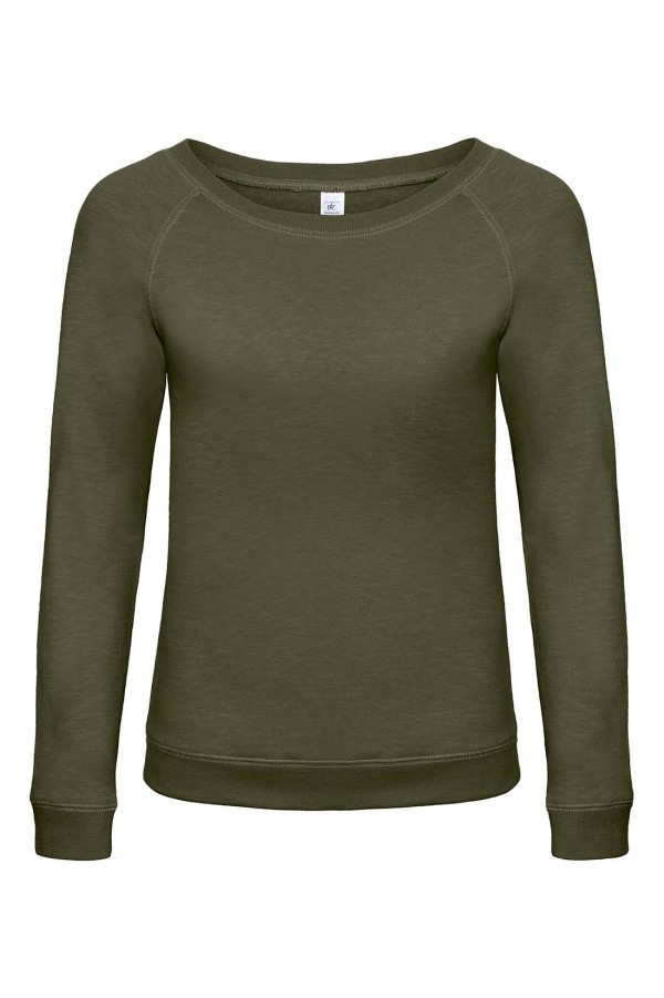 B&C | Dámska mikina - raglán DENIM DNM Starlight / dámska