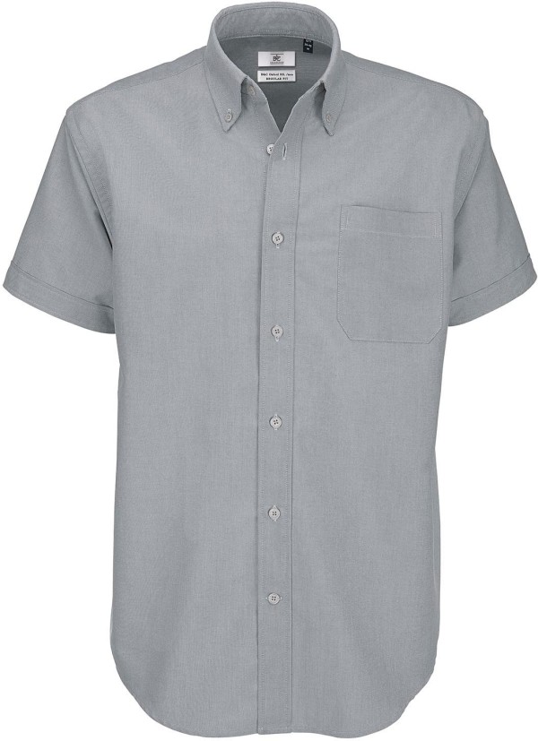 B&C | Pánska košeľa s krátkym rukávom Oxford SSL
