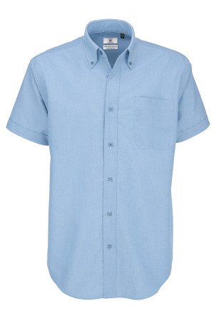 B&C | Pánska košeľa s krátkym rukávom Oxford SSL - Reklamnepredmety
