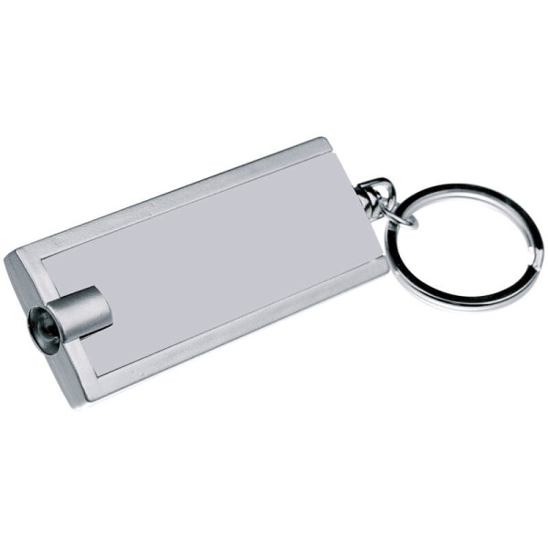 Kľúčenka s bielym LED svetlom
