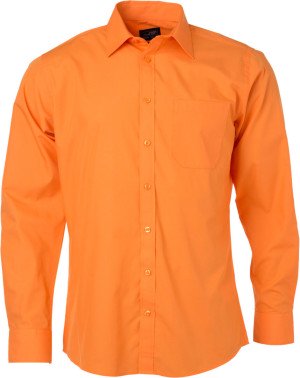 James & Nicholson | Pánska košeľa,  popelín s dlhými rukávmi JN 678 - Reklamnepredmety