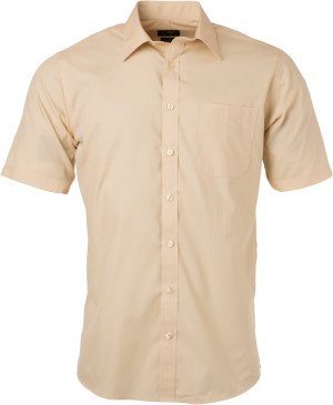 James & Nicholson | Pánska košeľa popelín s krátkymi rukávmi JN 680 - Reklamnepredmety