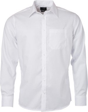 James & Nicholson | Pánska košeľa mikro twill s dlhými rukávmi JN 682 - Reklamnepredmety
