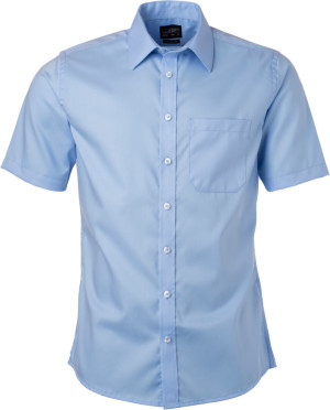 James & Nicholson | Pánska košeľa mikro twill s krátkymi rukávmi JN 684 - Reklamnepredmety