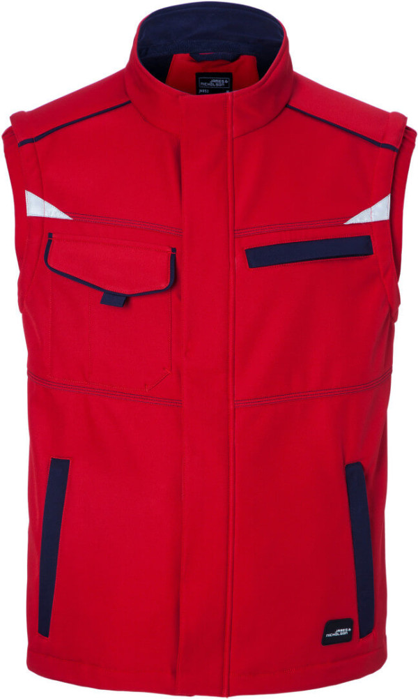 Pracovná softshellová vesta - Level 2