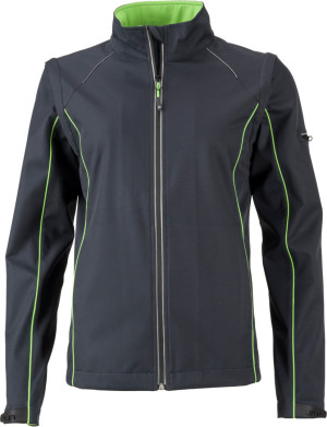 Dámska softshell bunda s odopínateľnými rukávmi - Reklamnepredmety