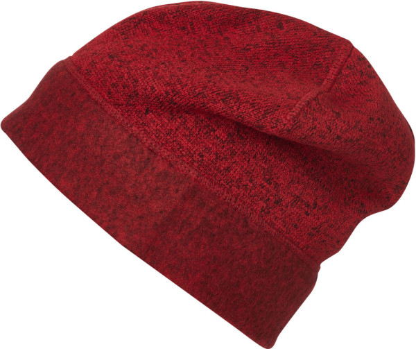 Pletená čiapka melanž