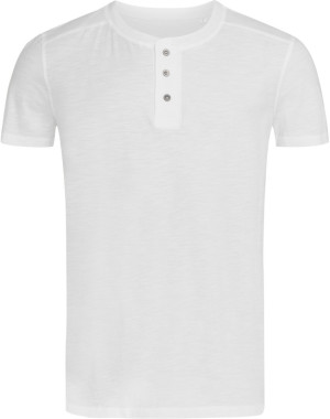 Henley tričko slub