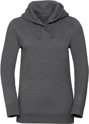 Dámska authentic melange mikina s kapucňou - Reklamnepredmety