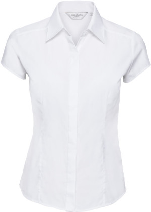 925F Dámska popelínová košeľa s krátkym rukávom - Reklamnepredmety