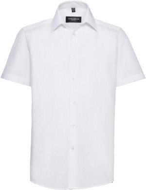 925M Pánska popelínová košeľa s krátkym rukávom - Reklamnepredmety