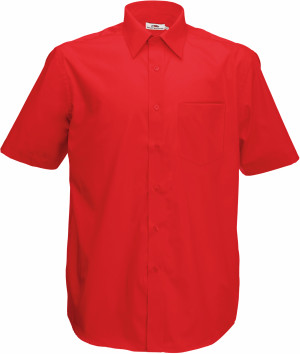 Pánska popelínová košeľa s krátkym rukávom - Reklamnepredmety