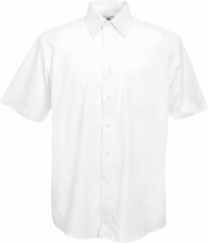 Pánska popelínová košeľa s krátkym rukávom - Reklamnepredmety