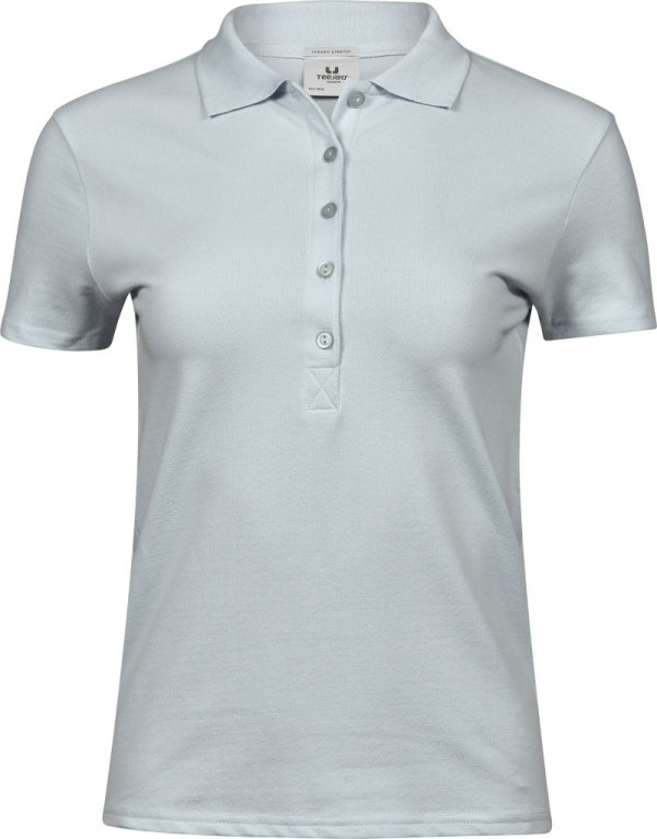 Dámske luxusné elastické polo tričko