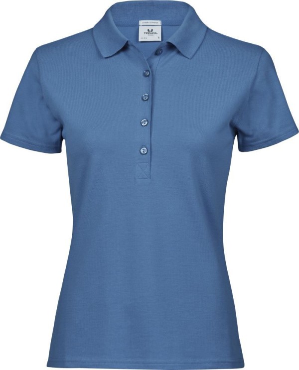 Dámske luxusné elastické polo tričko