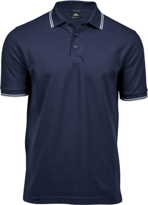 Pánske Heavy Luxus Stretch Stripe Polo tričko - Reklamnepredmety
