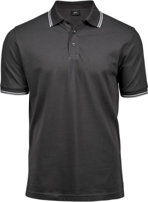 Pánske Heavy Luxus Stretch Stripe Polo tričko - Reklamnepredmety