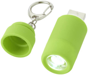 Svietidlo na kľúče s USB nabíjačkou Avior - Reklamnepredmety
