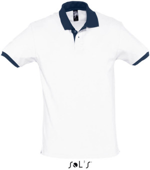 Prince Dvojfarebné piqué polo tričko - Reklamnepredmety