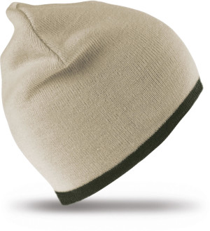 RC046X Obojstranná módna pletená čiapka - Reklamnepredmety