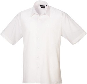 Popelínová košeľa s krátkym rukávom - Reklamnepredmety