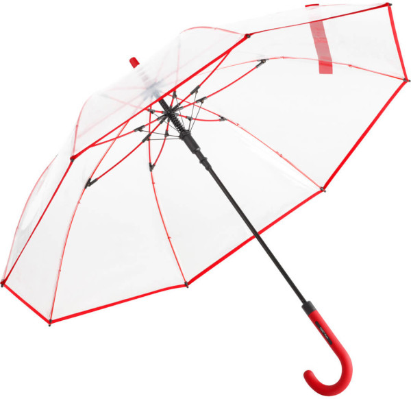 Transparentný automatický dáždnik