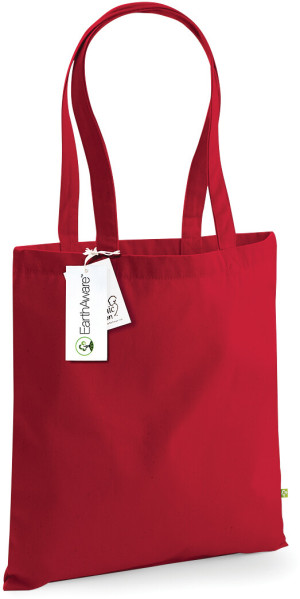 W801 EarthAware™ prírodná bavlnená taška - Reklamnepredmety