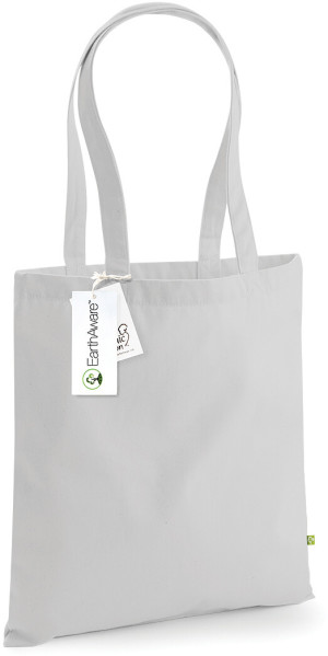 W801 EarthAware™ prírodná bavlnená taška - Reklamnepredmety