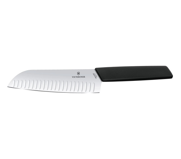 Victorinox Swiss Modern Santoku nôž 17 cm - čierna