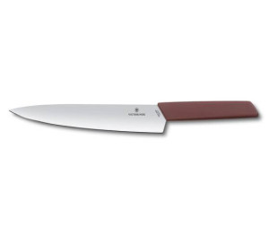 Victorinox Swiss Modern Nárezový nôž 22 cm - hroznovo červená - Reklamnepredmety