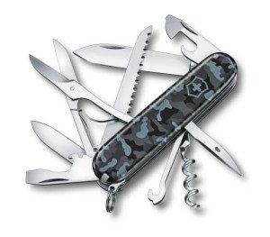 Vreckový nôž  Victorinox Huntsman - navy camo - Reklamnepredmety