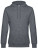 Pánska vegan mikina s kapucňou - BCWU02K_Heather-Mid-Grey - variant Ls 1000301809